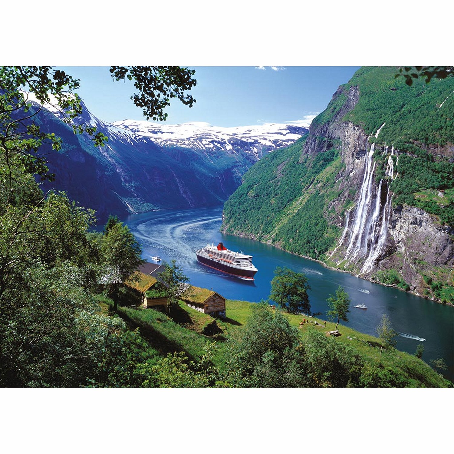 Ravensburger Jigsaw Puzzle : Norwegian Fjord 1000pc